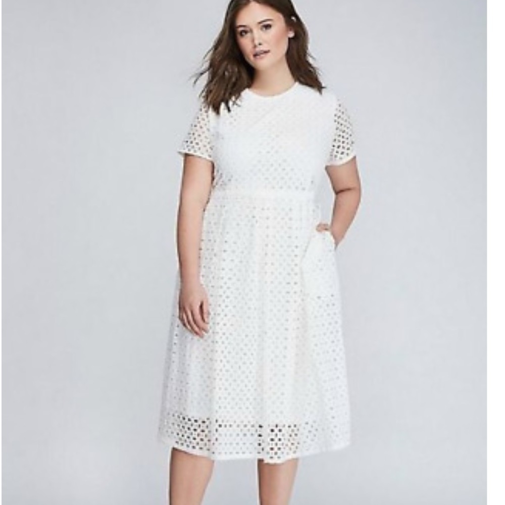 Lane Bryant Eyelet Dress